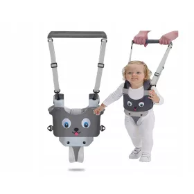    Happy Walk hevederek járástanuláshoz, szürke és ezüst árnyalatai
