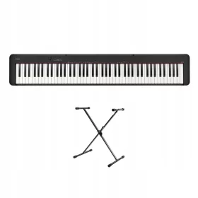    CASIO CDP-S110 BK - DIGITÁLIS ZONGORA + STAND X - VARSÓI ÁRUHÁZ