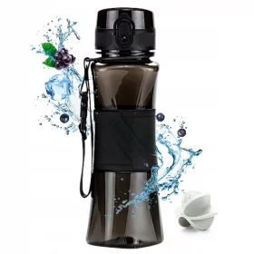    PROTEIN SHAKER PALAC NUTRITIONSHOZ 550 ML-ES TRITÁN VIZES PALAC, FEKETE