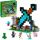  LEGO Minecraft 21244 kardbástya