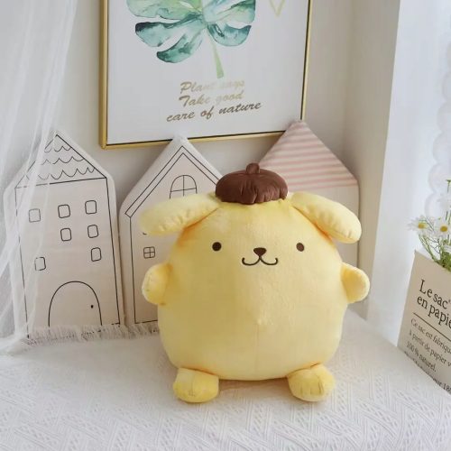  Sanrio Pompompurin Brinquedos De Pelúcia Recheados, Tamanho Grande,