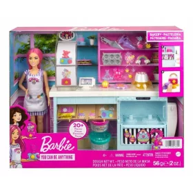  Barbie cukrászszett + baba HGB73