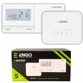    SALUS Engo E901WIFI Internetes vezeték nélküli Wi-Fi hőmérséklet-szabályozó