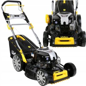    Benzines fűnyíró kosaras Lider 161 cm³ kapacitással. kosár 62 l 53 cm