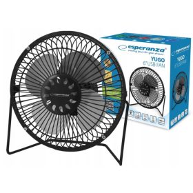    Innay123123 asztali ventilátor, USB mini ventilátor, fekete