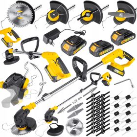    AKKUMULÁTORRÓL MŰKÖDŐ Bozótvágó Bozótvágó penge KÉSEK sorok 2 AKKUMULÁTOR KÉSZLET