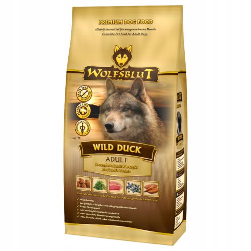  Wolfsblut száraz kacsatáp 12,5 kg
