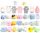  GNIOTEK SQUISHY MOCHI ANTISTRESS GNIOTEK ELASTIC POP IT 14 db