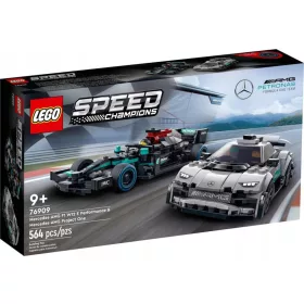   LEGO Speed Champions 76909 Mercedes-AMG F1 W12 E Performance és Mercedes-AMG ONE