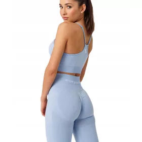    Női sport leggings magas derekú csábító Carpatree M kék