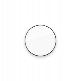    NÉGYSZÖG ALAKÚ TŐRSÉGI FALI TÜKÖR FEHÉR KESKENY ALUMÍN KERETBEN 80x50 CM