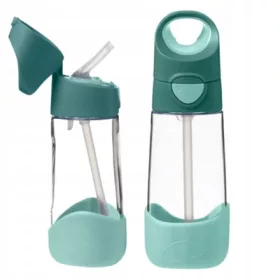   Tritán palack szívószállal B.Box BB500307 Emerald Forest 450 ml