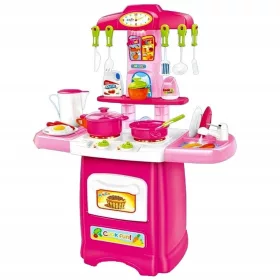  GYERMEKKONYHA RÓZSASZÍN FÉNY HANGKIEGÉSZÍTŐK EDÉNYEK