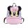  HÁTIZSÁK ÓVODÁS LÁNYOKNAK RÓZSASZÍN MINNIE MICKEY MOUSE ISKOLA