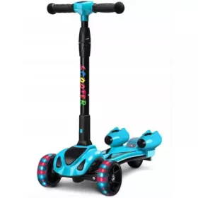    HÁROMKERÉKŰ SPRAY ROBOGÓ GYERMEKEKNEK, ÖSSZEHAJTHATÓ, LED