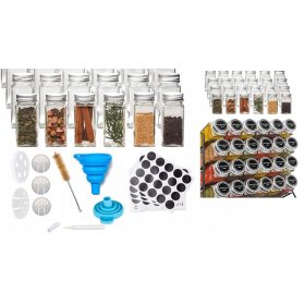  24 db FŰSZERES ÜVEG SZETT 120 ML, ALUM ÜVEG