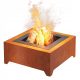  Prémium Corten Square 700 Outfire Steel Garden Fire Pit