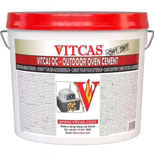  Füstölőhabarcs kerti tűzrakó grillhez Vitcas OC 10kg