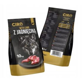  CIRO SZÁRAZ KUTYÁTELEP BÁRÁNYHÚSSAL 41% HÚS 10KG