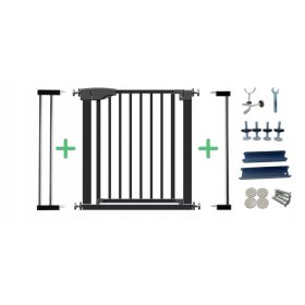    Sorompó ajtókhoz, lépcsők safethansorry.pl tartozékok, csavaros, tágulás, toldás, fekete