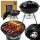  KERTI SZÉN GRILL TÁL FEDEZŐ Rino Garden GW-O KRÓM Rács 34cm
