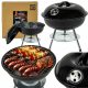  KERTI SZÉN GRILL TÁL FEDEZŐ Rino Garden GW-O KRÓM Rács 34cm