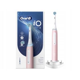    Az Oral-B iO 3 Pink elektromos fogkefe Braun technológiával készült