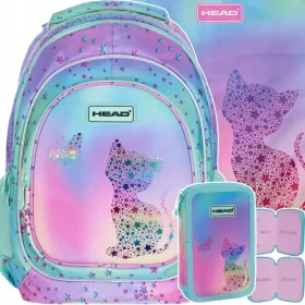    Többrekeszes iskolai hátizsák Head Multicolor 20 l + 2 egyéb termék