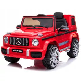    Mercedes G63 akkumulátoros autó, eredeti, 2 motoros, radioEVA bőr, gyerekeknek
