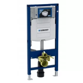    Geberit Duofix - Rejtett beépítés falra akasztható WC csészéhez, magassága 112 cm