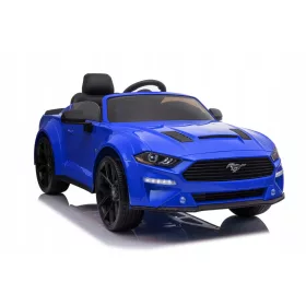    Ford Mustang 600W 2x12V7Ah (24V!) DRIFT KÉK FESTÉK. + INGYENES íj