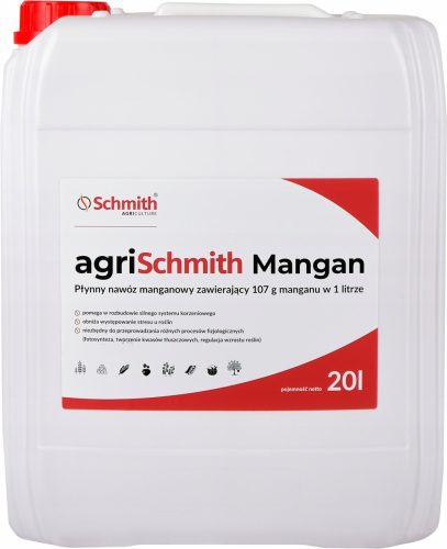  Műtrágya zöldségekhez és gabonafélékhez mangán agrischmith a' 20 l
