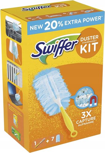  NÉMETORSZÁGBÓL Swiffer Starter Kit fogantyú + 7 csiszolóanyag