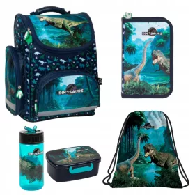    ISKOLATA TÁSKA FIÚKHOZ ERGONOMIC DERFORM JUNGLE DINOSAURS + 4 egyéb termék