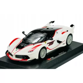  BBURAGO FERRARI FXX K WHITE 1:24 ÚJ FÉM MODELL 26301