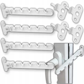    LOCK ABLAKBIZTONSÁGI ABLAKHATÁROZÓK ablakokhoz REGULATOR fésű