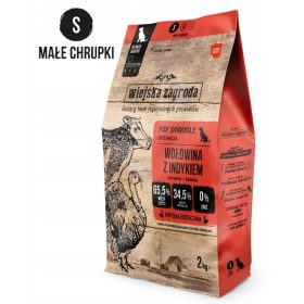  Wiejska Zagroda száraz marhahús eledel 2 kg