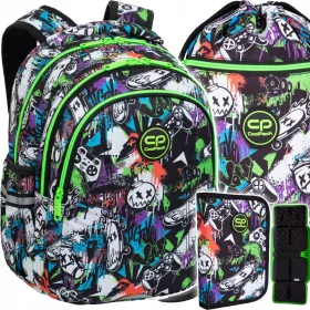    COOLPACK JOY S PEEK A BOO HÁTIZSÁK 1. osztályig + 2 egyéb termék