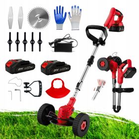    AKKUMULÁTOROS KEFEVÁGÓ KEREKES KEREKES KERÉKVÁGÓ 2XAKU