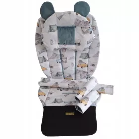    Cybex Balios S Lux babakocsi betét - 4 elemes készlet "Retro Cars"