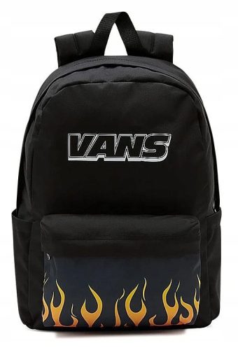  VANS több rekeszes iskolai hátizsák, fekete, 18 éves