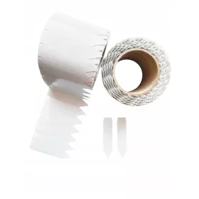    Kertészeti címkék, nyilak, betétek, FEHÉR, 105 mm x 23,5 mm, 1000 darab