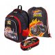  Többrekeszes iskolai hátizsák Hot Wheels Majewski Multicolor 22 l + 2 egyéb termék