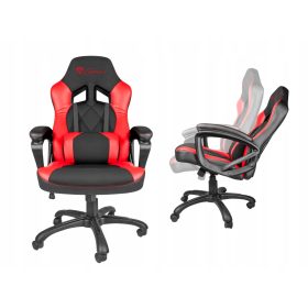  Genesis Nitro 330 játékszék, fekete és piros eco-bőr