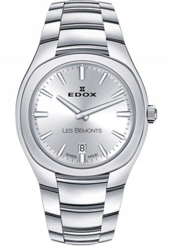  Edox Les Bemonts 57004-3AIN női karóra 30mm EZÜST SWISS MADE
