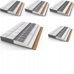    Nikola Aero Premium matrac 120x60 Hajdina Hab Kókusz közepes - kemény 120 x 60 x 12 cm