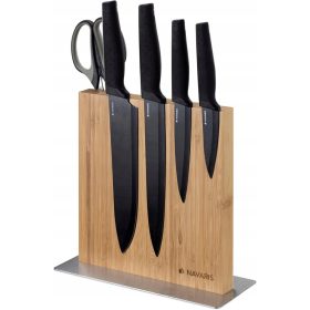  Késállvány Navaris nyél 23 cm natúr fa