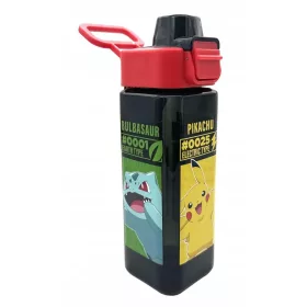    POKEMON ÜVEG SZÁMÁVAL 500 ml PIKACHU BULBASAUR CHARMANDER