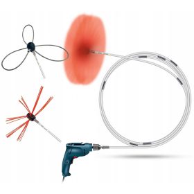  Kéménytisztító készlet 6 m-es Turbo fúróhoz