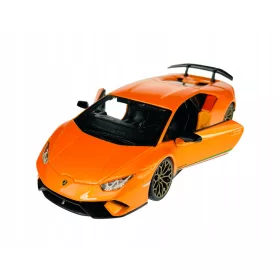    BBURAGO LAMBORGHINI HURACAN PERFORMANTE ORANGE 1:24 ÚJ METAL MODELL